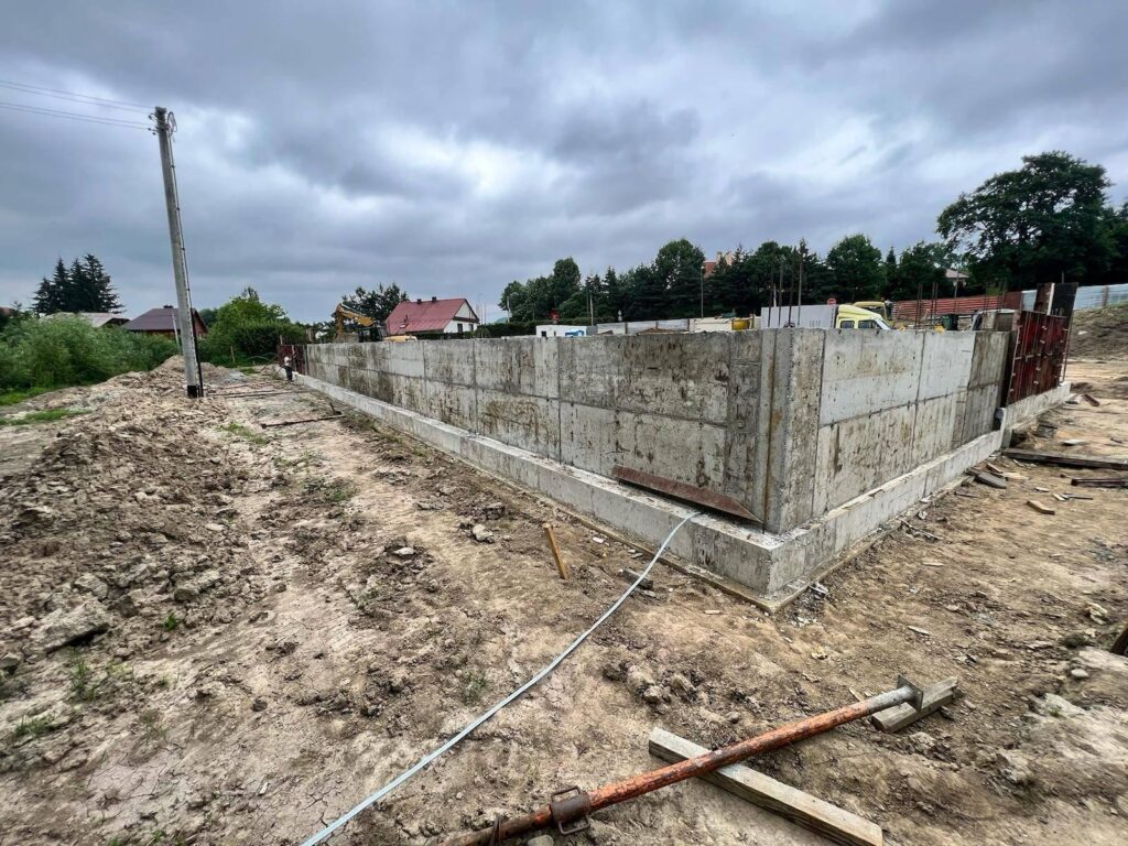 Płyta fundamentowa Dubiecko